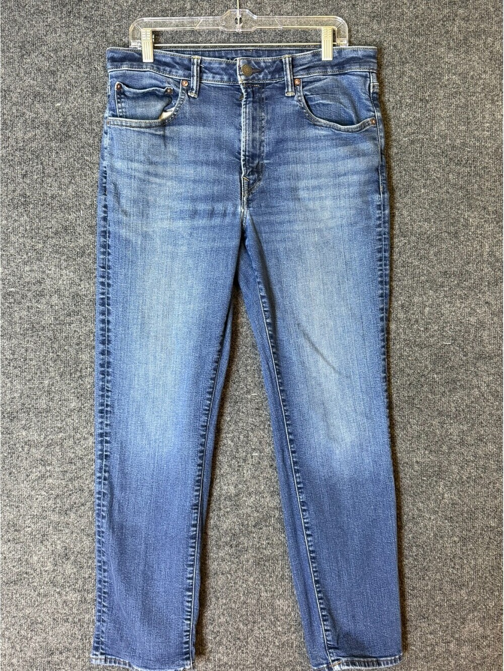 American Eagle Airflex+ Mens Jeans Athletic Straight Leg Medium Wash Blue 34x32